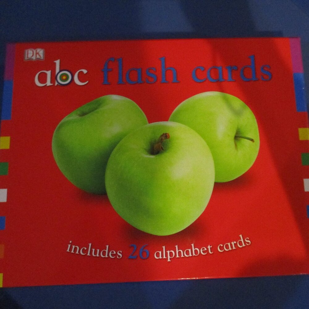 ABC Flash Cards DK 26 Alphabet Cards